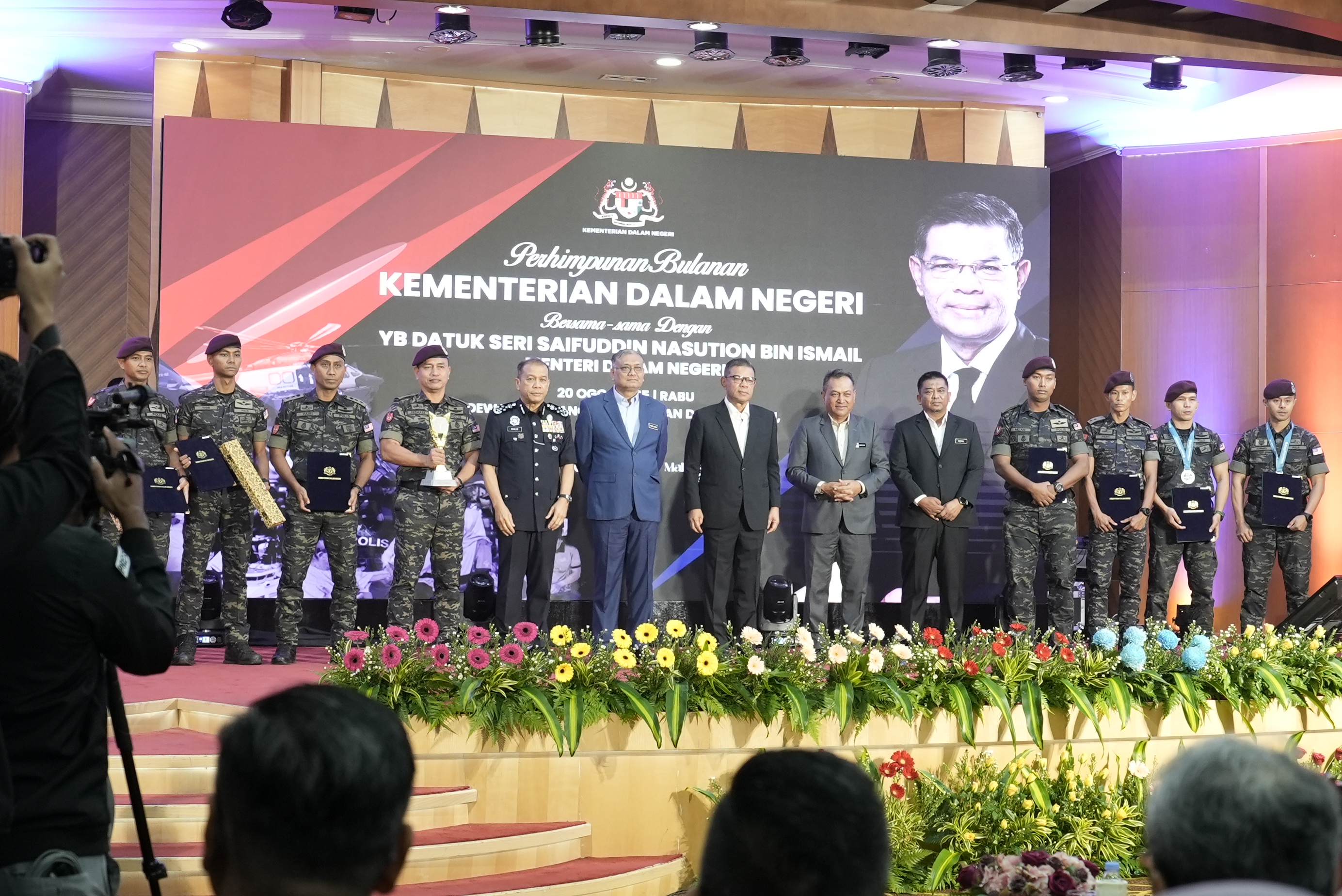 Perhimpunan Bulanan KDN Ogos 2025